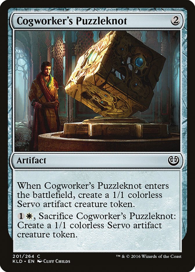 Cogworker's Puzzleknot [Kaladesh] | Mindsight Gaming