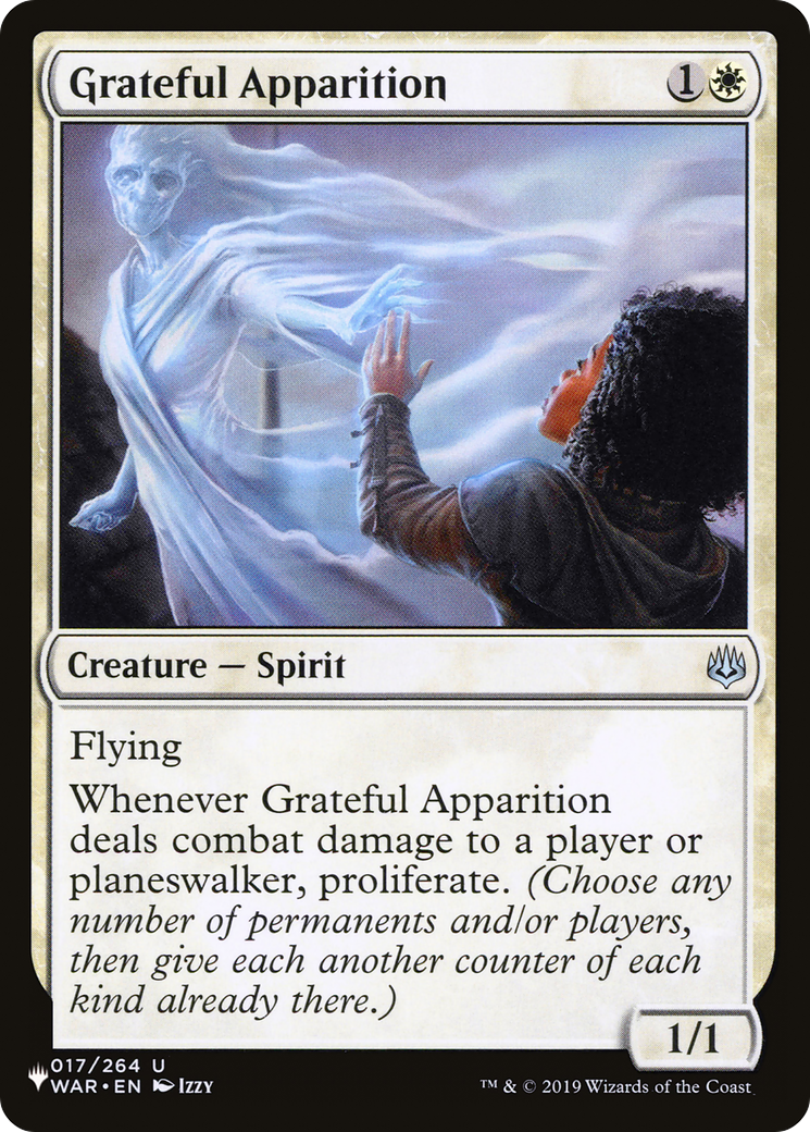 Grateful Apparition [The List] | Mindsight Gaming