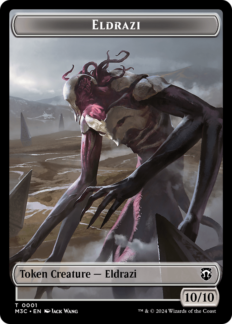 Eldrazi // Spirit Double-Sided Token [Modern Horizons 3 Commander Tokens] | Mindsight Gaming