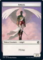 Wolf // Angel Double-Sided Token [Dungeons & Dragons: Adventures in the Forgotten Realms Tokens] | Mindsight Gaming