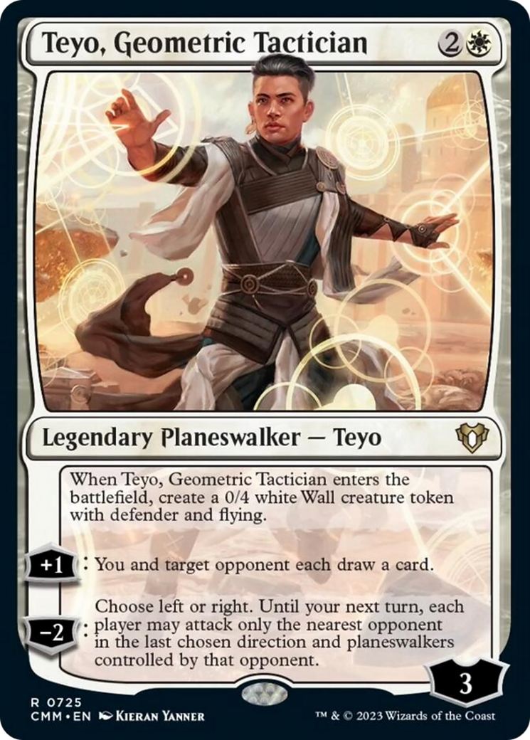 Teyo, Geometric Tactician [Commander Masters] | Mindsight Gaming