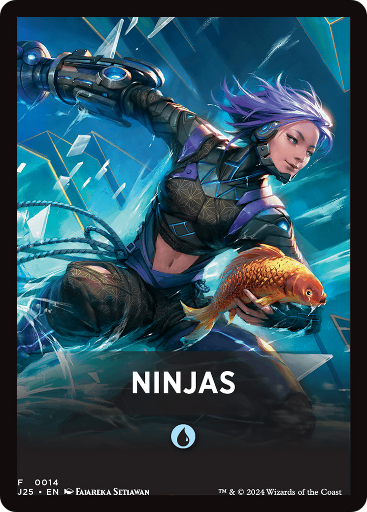 Ninjas Theme Card [Foundations Jumpstart Front Cards] | Mindsight Gaming