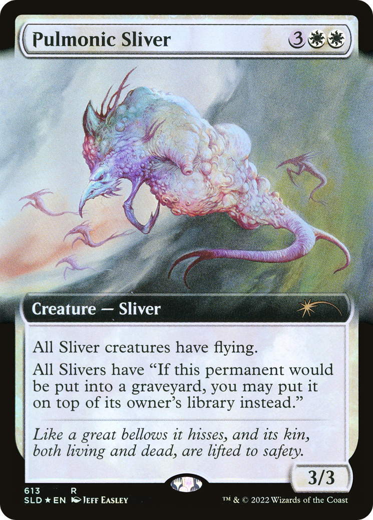 Pulmonic Sliver (Extended Art) [Secret Lair Drop Promos] | Mindsight Gaming