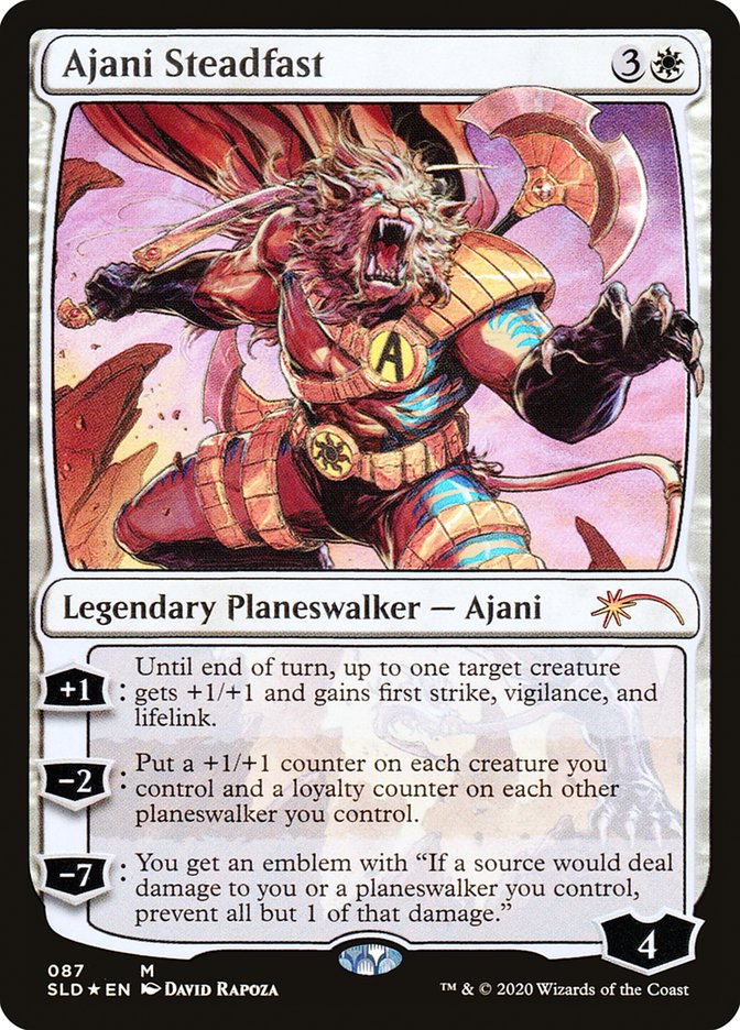 Ajani Steadfast [Secret Lair Drop Series] | Mindsight Gaming