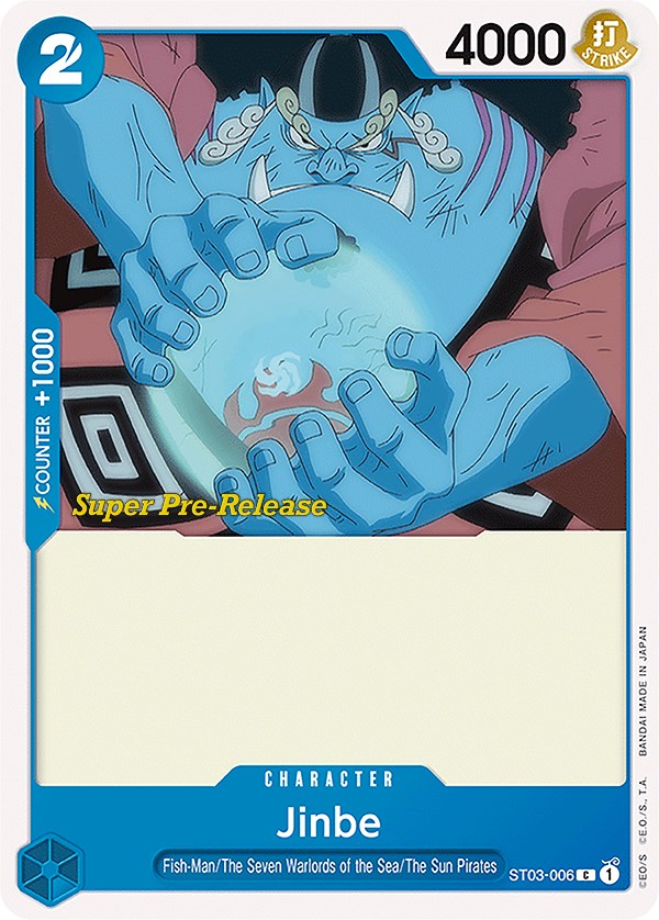 Jinbe [Super Pre-Release Starter Deck: The Seven Warlords of the Sea] | Mindsight Gaming