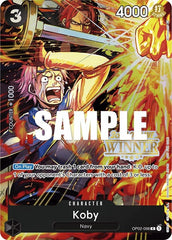 Koby (Offline Regional 2023) [Winner] [One Piece Promotion Cards] | Mindsight Gaming