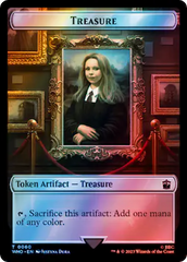 Fish // Treasure (0060) Double-Sided Token (Surge Foil) [Doctor Who Tokens] | Mindsight Gaming