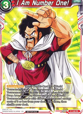 I Am Number One! (Power Booster: World Martial Arts Tournament) (P-146) [Promotion Cards] | Mindsight Gaming