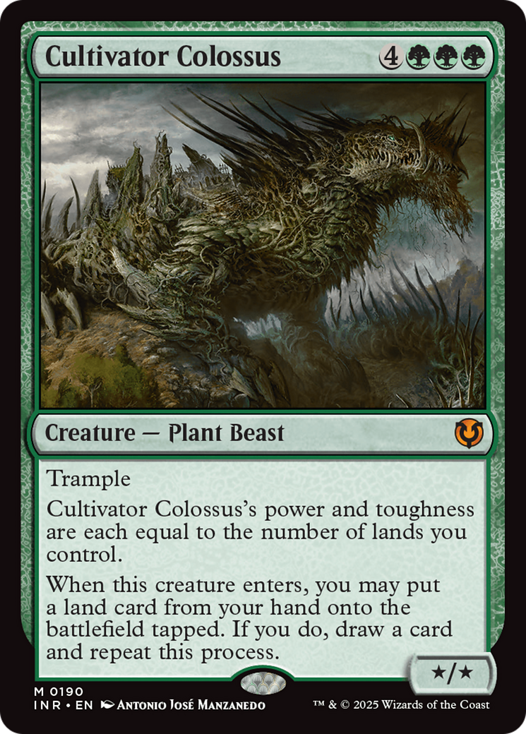 Cultivator Colossus [Innistrad Remastered] | Mindsight Gaming