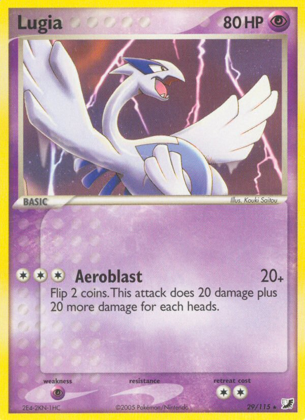 Lugia (29/115) [EX: Unseen Forces] | Mindsight Gaming