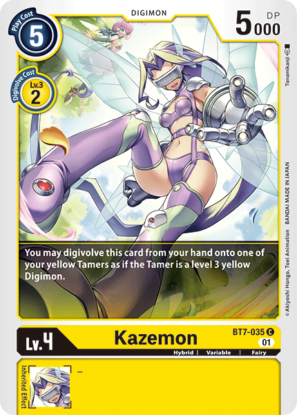 Kazemon [BT7-035] [Next Adventure] | Mindsight Gaming