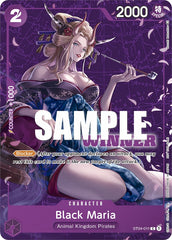 Black Maria (Tournament Pack Vol. 2) [Winner] [One Piece Promotion Cards] | Mindsight Gaming