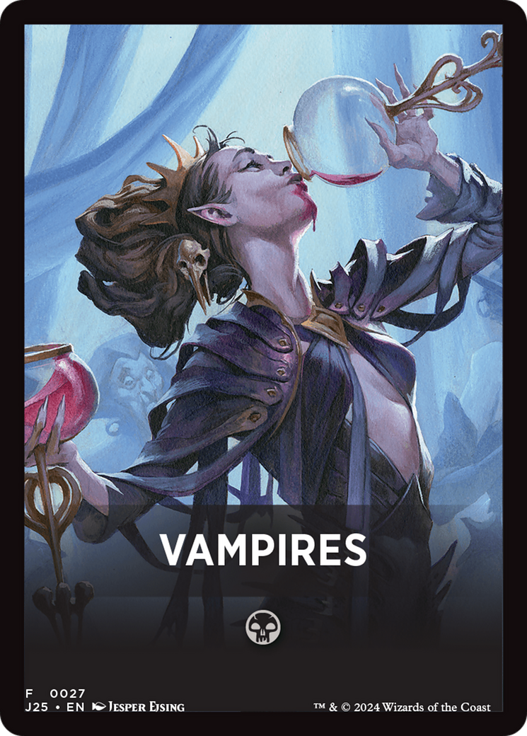 Vampires Theme Card [Foundations Jumpstart Front Cards] | Mindsight Gaming