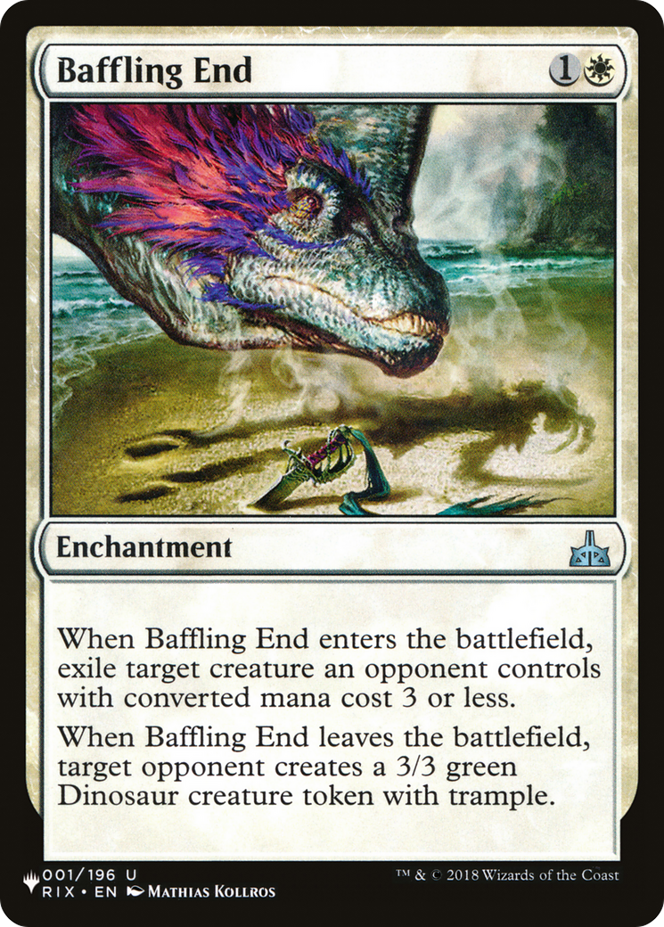 Baffling End [The List Reprints] | Mindsight Gaming