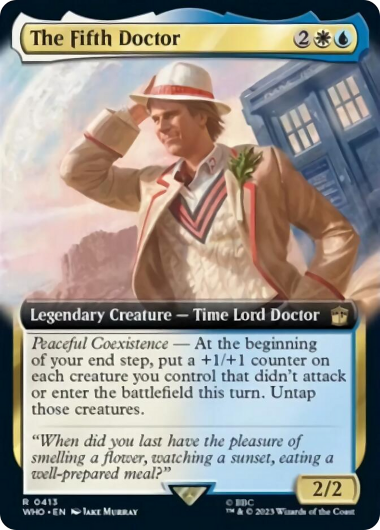 The Fifth Doctor (Extended Art) [Doctor Who] | Mindsight Gaming