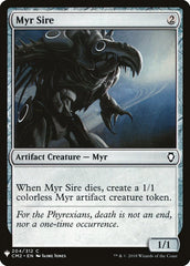 Myr Sire [Mystery Booster] | Mindsight Gaming