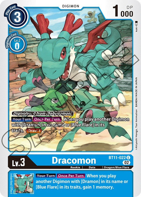 Dracomon [BT11-022] [Dimensional Phase] | Mindsight Gaming