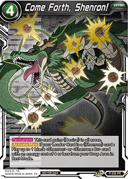 Come Forth, Shenron! (Gold Stamped) (P-335) [Tournament Promotion Cards] | Mindsight Gaming