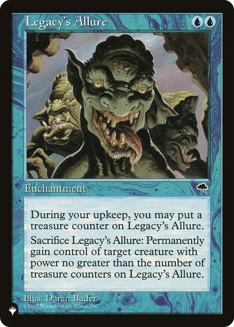 Legacy's Allure [The List Reprints] | Mindsight Gaming