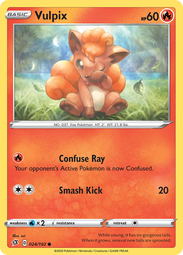 Vulpix (024/192) [Sword & Shield: Rebel Clash] | Mindsight Gaming