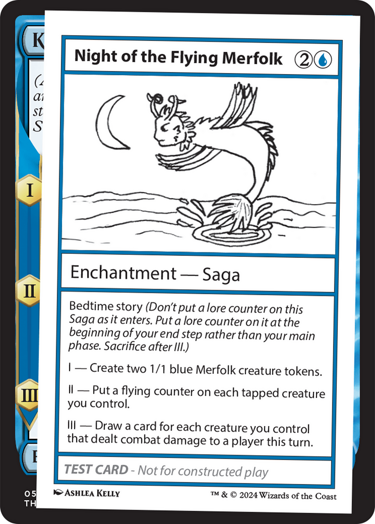 Night of the Flying Merfolk [Mystery Booster 2 Playtest Cards] | Mindsight Gaming