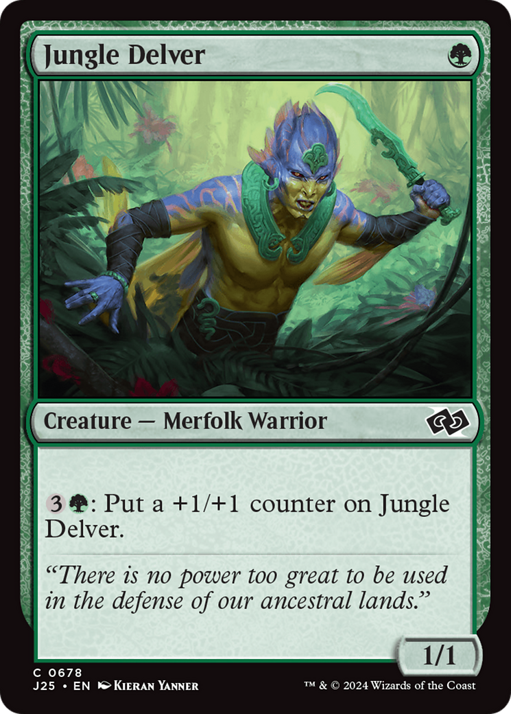 Jungle Delver [Foundations Jumpstart] | Mindsight Gaming