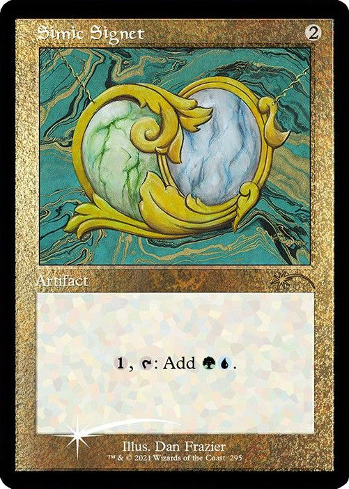 Simic Signet (Retro) (Foil Etched) [Secret Lair Drop Series] | Mindsight Gaming