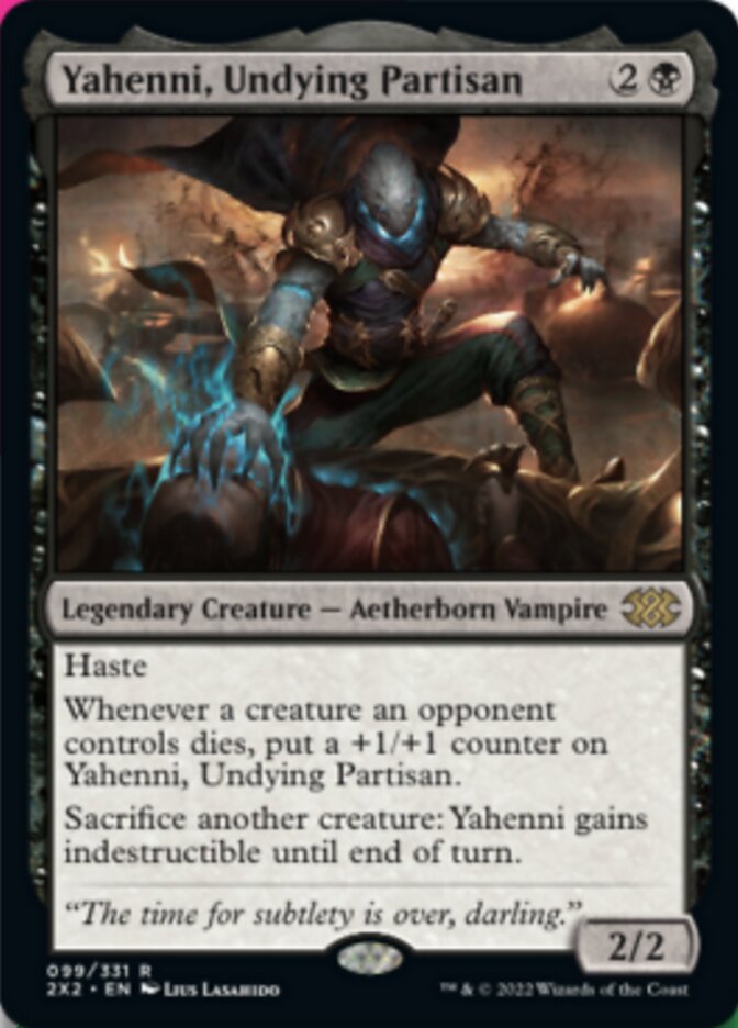 Yahenni, Undying Partisan [Double Masters 2022] | Mindsight Gaming