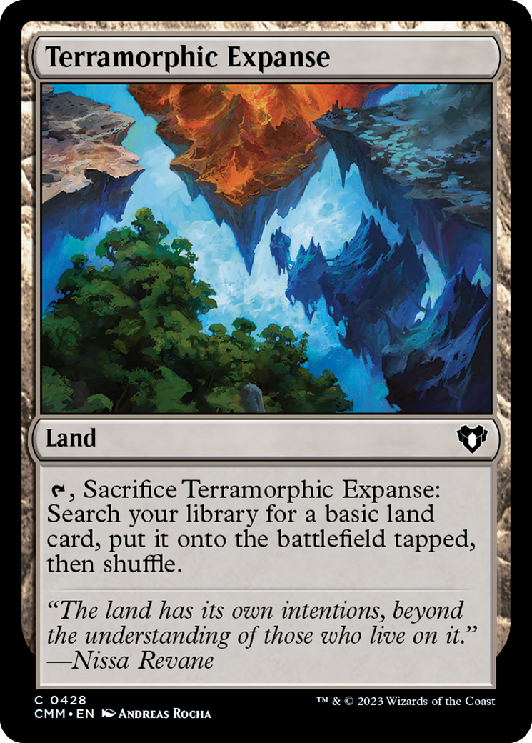 Terramorphic Expanse [Commander Masters] | Mindsight Gaming