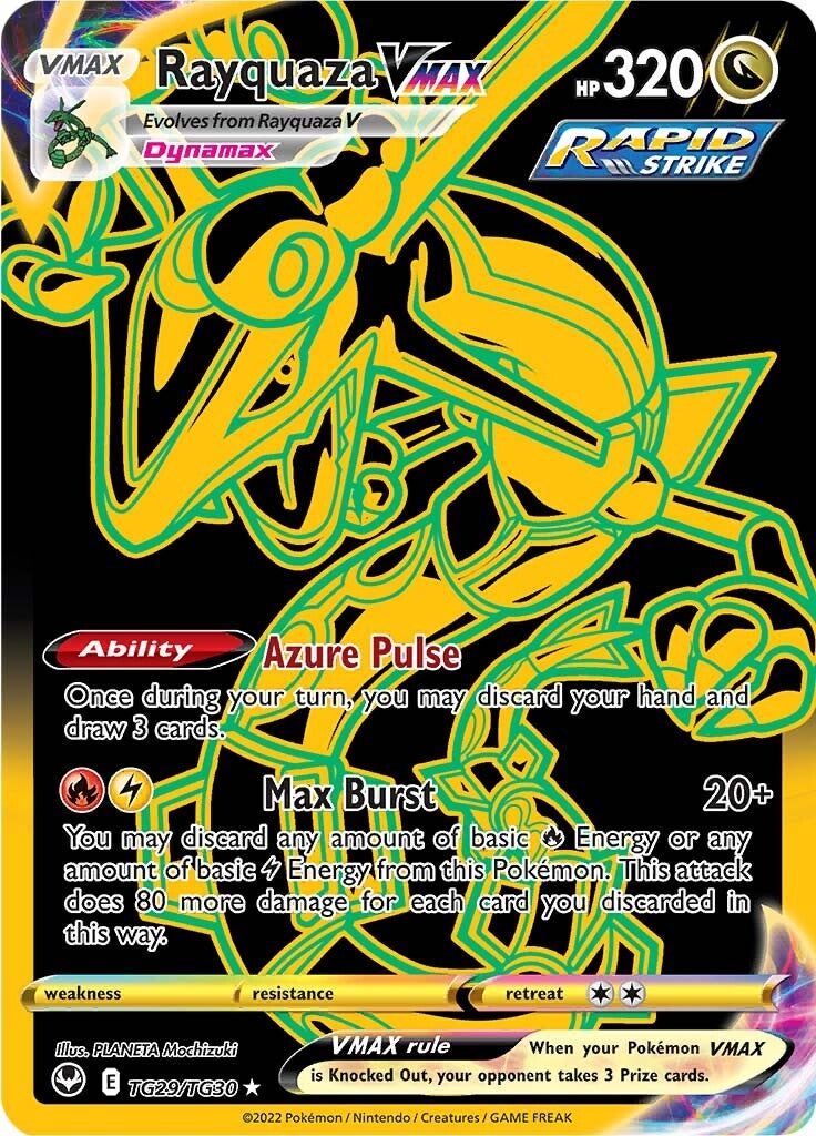 Rayquaza VMAX (TG29/TG30) [Sword & Shield: Silver Tempest] | Mindsight Gaming