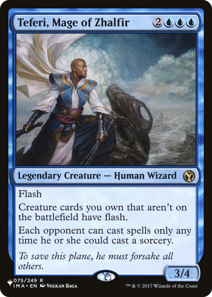 Teferi, Mage of Zhalfir [The List Reprints] | Mindsight Gaming