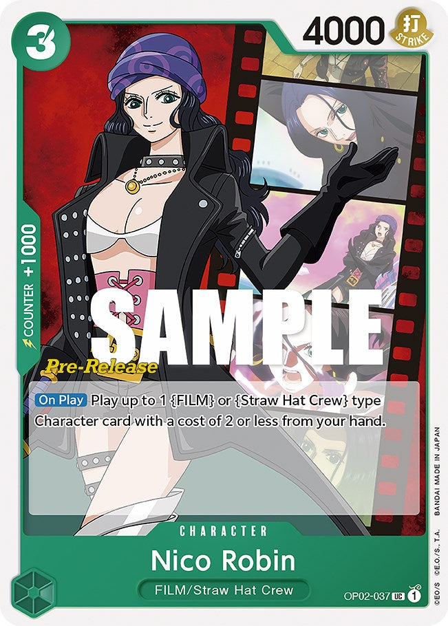 Nico Robin [Paramount War Pre-Release Cards] | Mindsight Gaming