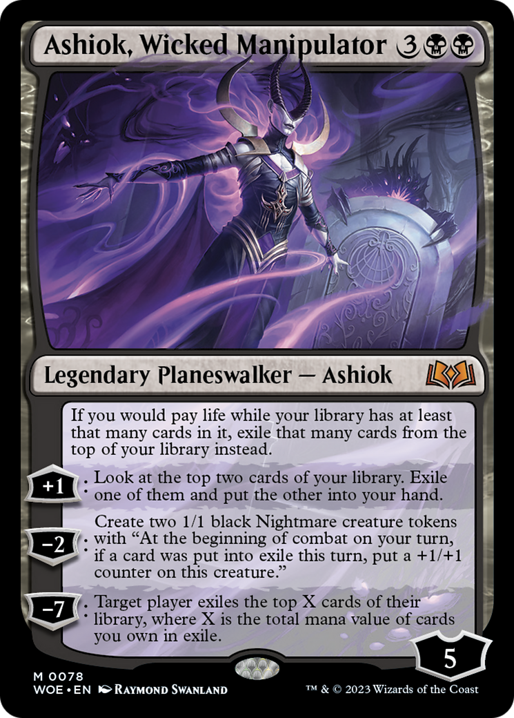 Ashiok, Wicked Manipulator [Wilds of Eldraine] | Mindsight Gaming