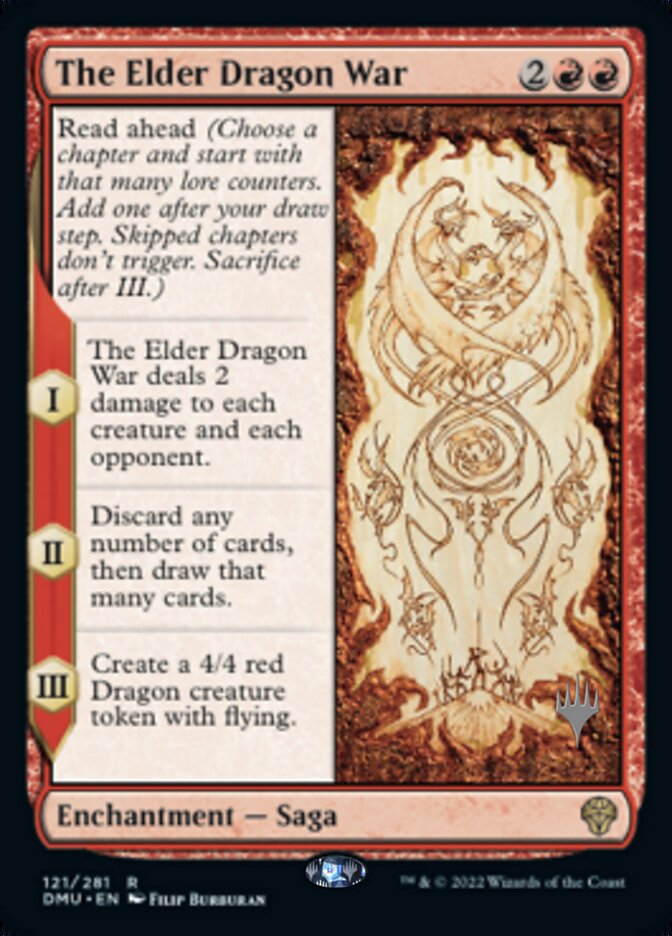 The Elder Dragon War (Promo Pack) [Dominaria United Promos] | Mindsight Gaming