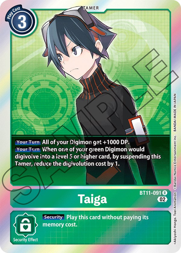 Taiga [BT11-091] [Dimensional Phase] | Mindsight Gaming