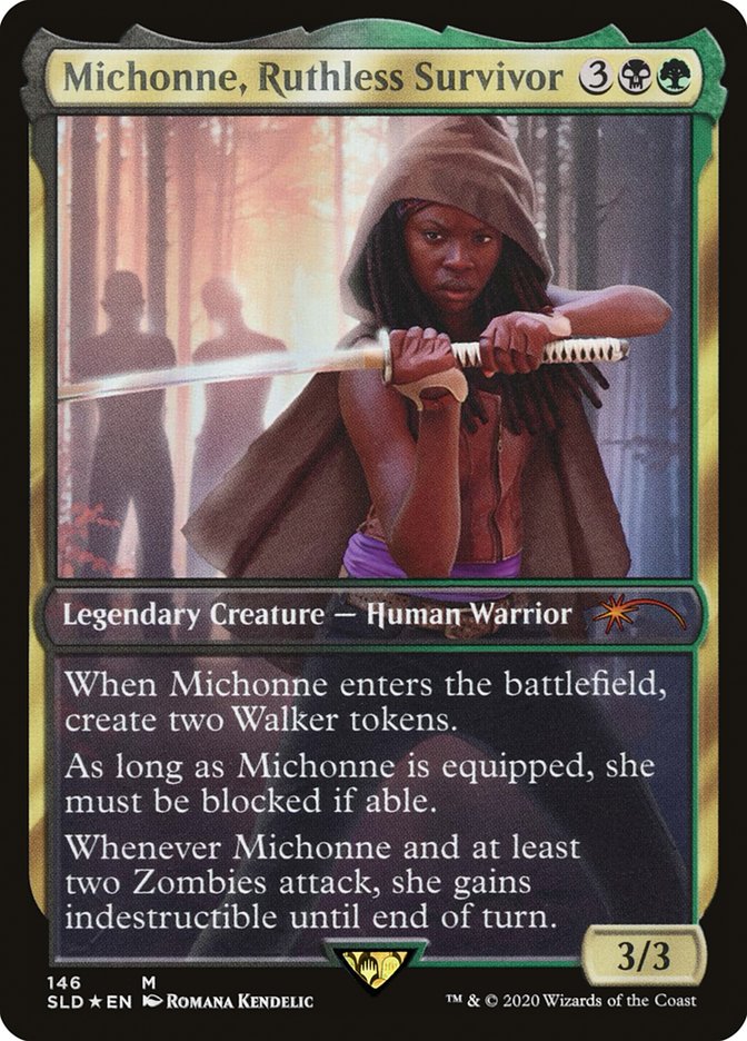 Michonne, Ruthless Survivor [Secret Lair Drop Series] | Mindsight Gaming