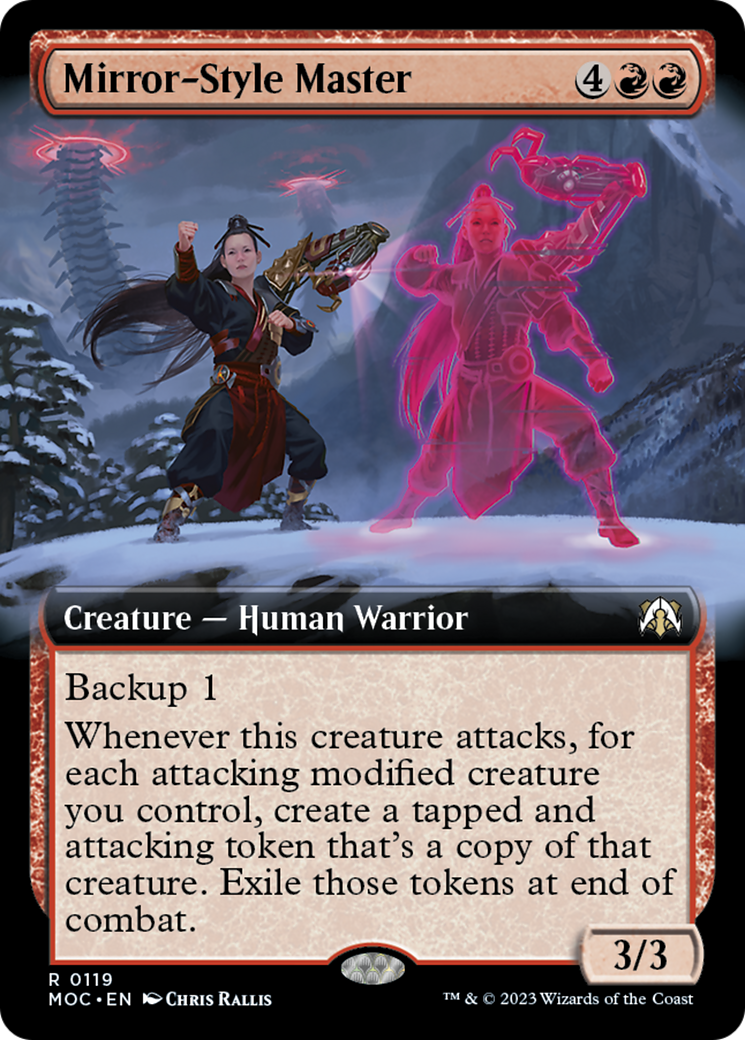 Mirror-Style Master (Extended Art) [March of the Machine Commander] | Mindsight Gaming