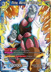 Pirina, Warrior of Universe 6 (Tournament Pack Vol. 8) (P-392) [Tournament Promotion Cards] | Mindsight Gaming