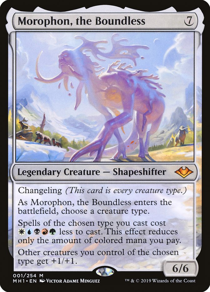 Morophon, the Boundless [Modern Horizons] | Mindsight Gaming