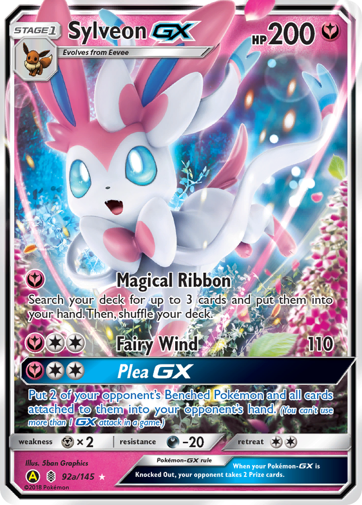 Sylveon GX (92a/145) [Alternate Art Promos] | Mindsight Gaming