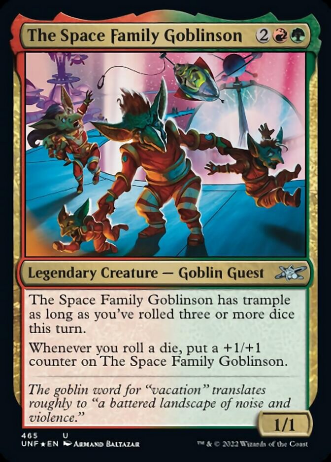 The Space Family Goblinson (Galaxy Foil) [Unfinity] | Mindsight Gaming