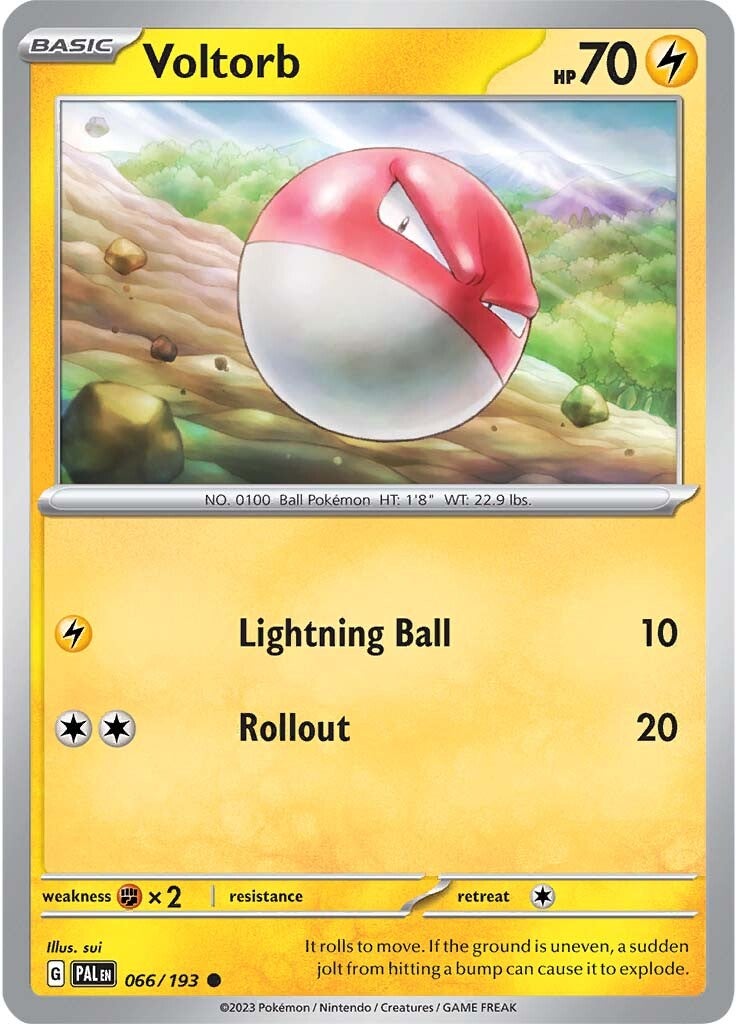 Voltorb (066/193) [Scarlet & Violet: Paldea Evolved] | Mindsight Gaming