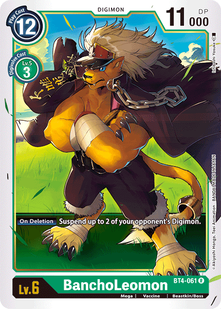 BanchoLeomon [BT4-061] [Great Legend] | Mindsight Gaming