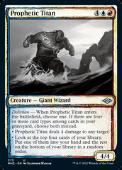 Prophetic Titan (Sketch) [Modern Horizons 2] | Mindsight Gaming