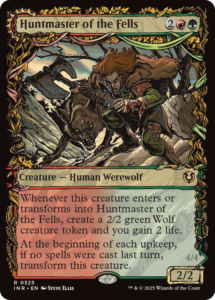 Huntmaster of the Fells // Ravager of the Fells (Showcase) [Innistrad Remastered] | Mindsight Gaming