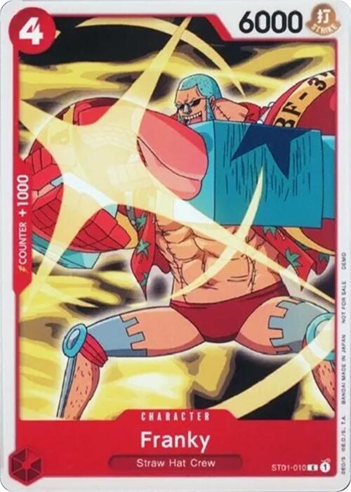 Franky [One Piece Demo Deck Cards] | Mindsight Gaming