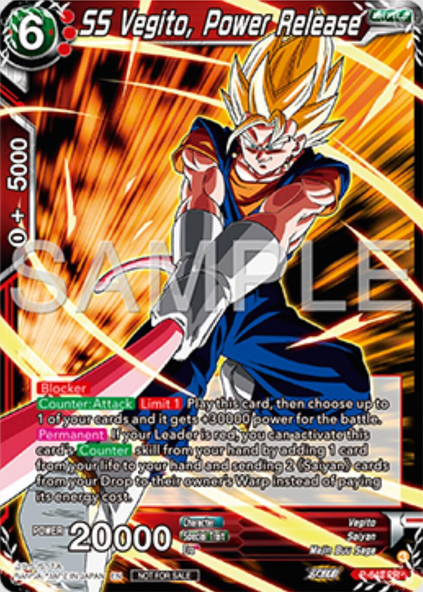 SS Vegito, Power Release (P-643) [Tournament Promotion Cards] | Mindsight Gaming