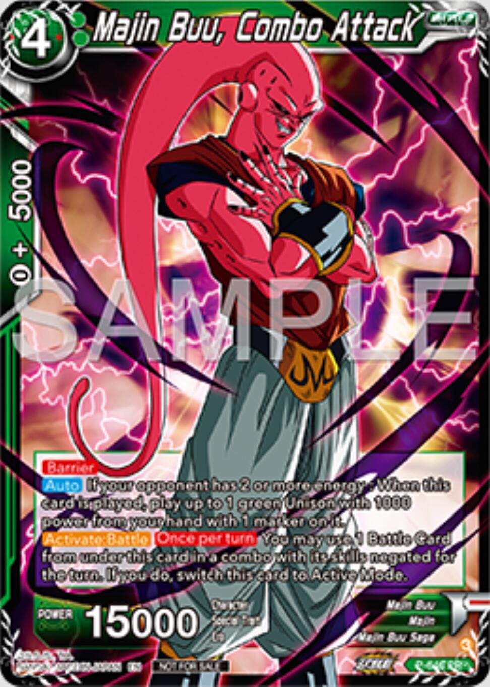 Majin Buu, Combo Attack (P-646) [Tournament Promotion Cards] | Mindsight Gaming