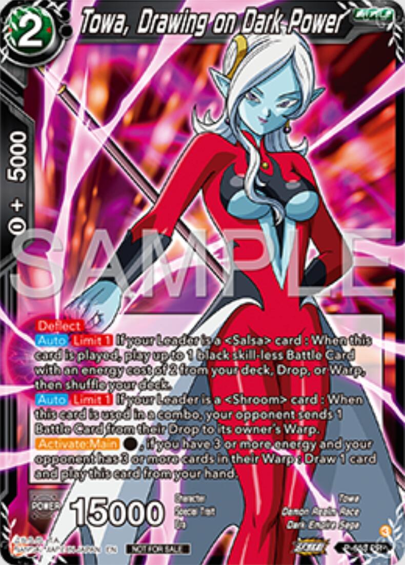 Towa, Drawing on Dark Power (P-653) [Tournament Promotion Cards] | Mindsight Gaming