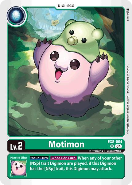 Motimon [EX8-004] [Chain of Liberation] | Mindsight Gaming